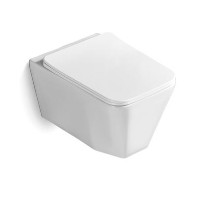 Keramische sanitaire artikelen P Trap Wall Hang Toilet Diamant Design European Voor badkamer