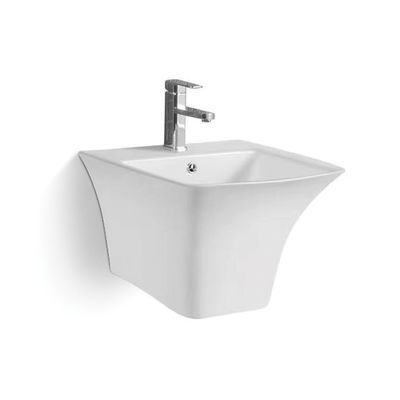 Facile chiaro muro appeso lavandino in ceramica leggero per il bagno della scuola