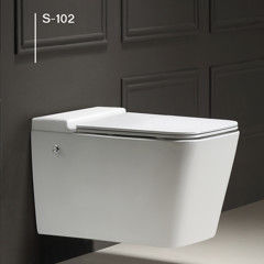 ห้องน้ํา Pulse Tankless Commode ดินติดตั้งทันสมัยกับ UF เคลือบเก้าอี้