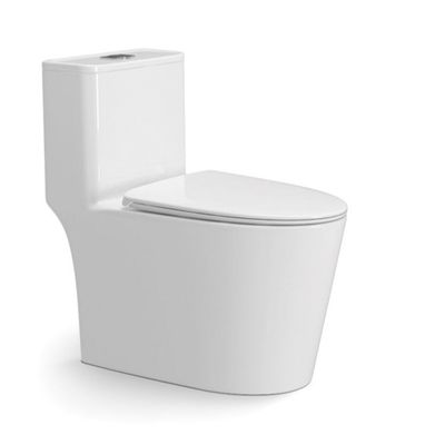 โมเดิร์น เซรามิค ทуалет 1 ชิ้น 700*390*720 มิลลิเมตร กว้าง S Trap Siphon Flushing