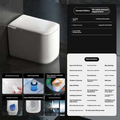 Salle de bains en céramique moderne Smart Toilet Automatique contrôle électronique