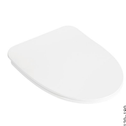 Couverture de siège à décharge rapide Super Slim salle de bains Smart Soft Close siège de toilette