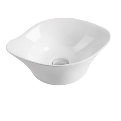 Wholesale Luxury White Bathroom Sanitary Ware Art Basin Basin Ceramic Washbasin Sink Easy Clean Feature สําหรับใช้ในห้องน้ํา