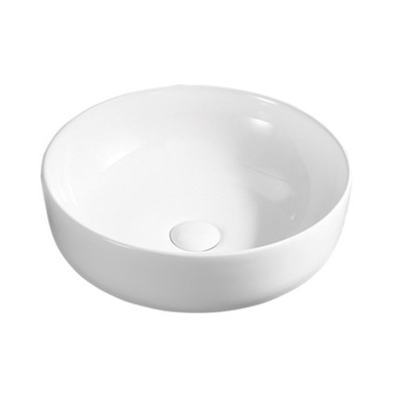 حوض غسيل يدوي سيراميك مخصص من ALLWELL الأكثر مبيعًا فوق سطح الطاولة. أحدث تصميم، يمكن تخصيصه حسب تفضيلاتك اللونية.
