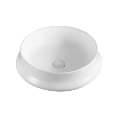 ALLWELL โมเดิร์นกลม ห้องน้ําล้างอ่าง Lavabo เคลือบคอนกรีตสําหรับห้องน้ํา