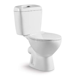 Modern Dual-Flush Ceramic Toilet Set New Design Square WC สําหรับบ้าน โรงแรมใช้ Hot Sale สองชิ้น S-Trap ระบายน้ําแบบดั้งเดิม