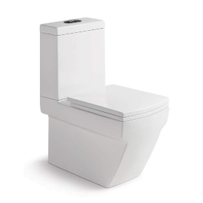 WC sanitario in ceramica moderna per bagno domestico a due pezzi per hotel/appartamento