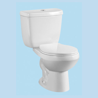 中国 サプライヤーの衛生用品 安い 2 片セラミック 洗浄 トイレ ボウル WC コムード