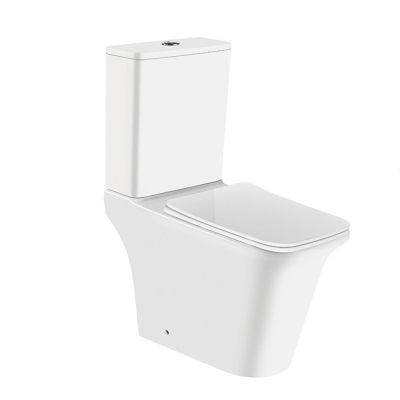 Marque d'eau Salles de bains Australie Sanitaires Wc Salle de bains Prix de la salle de bains Lave-linge en céramique sans bordure Salle de bains en deux pièces