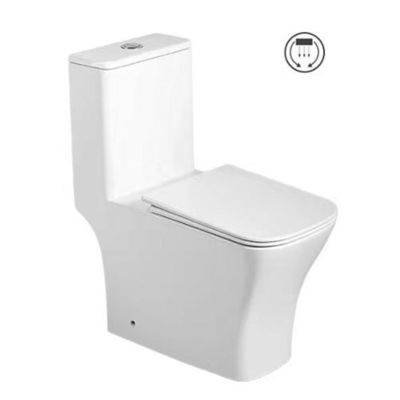 Chaozhou Manufacturer Sanitary ware Rimless Siphonic Toilet Bowl with CE SASO Certificate