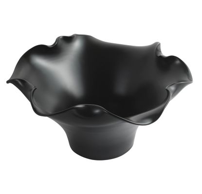 Luxury New Design Sanitary Ware Table Top Black Washbasin Art Bathroom Sink Ceramic Wash Basin for Hotel