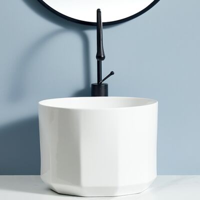 European Wash Basin Colorful Decorative Vanity Ceramic Basin Bathroom