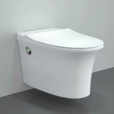 Bathroom Ceramic Pulse Wall Hung Toilet Ceramic Washdown Wall Mounted Tankless Toilet