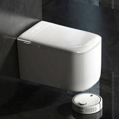 Smart Toilet with Bidet Built in Modern Elongated Toilet with heated toilet seat