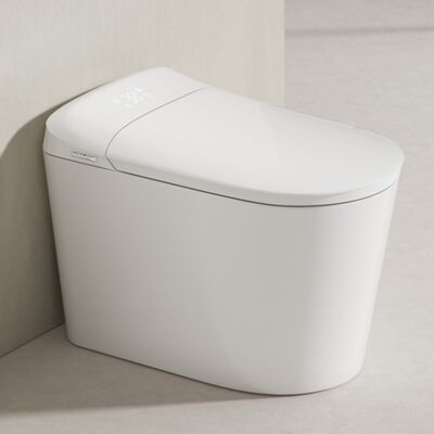 Wholesale Modern Rimless Wall Mounted Toilet Tank Hidden Wall Hung Smart Toilet Easy Cleaning Intelligent Smart Toilet